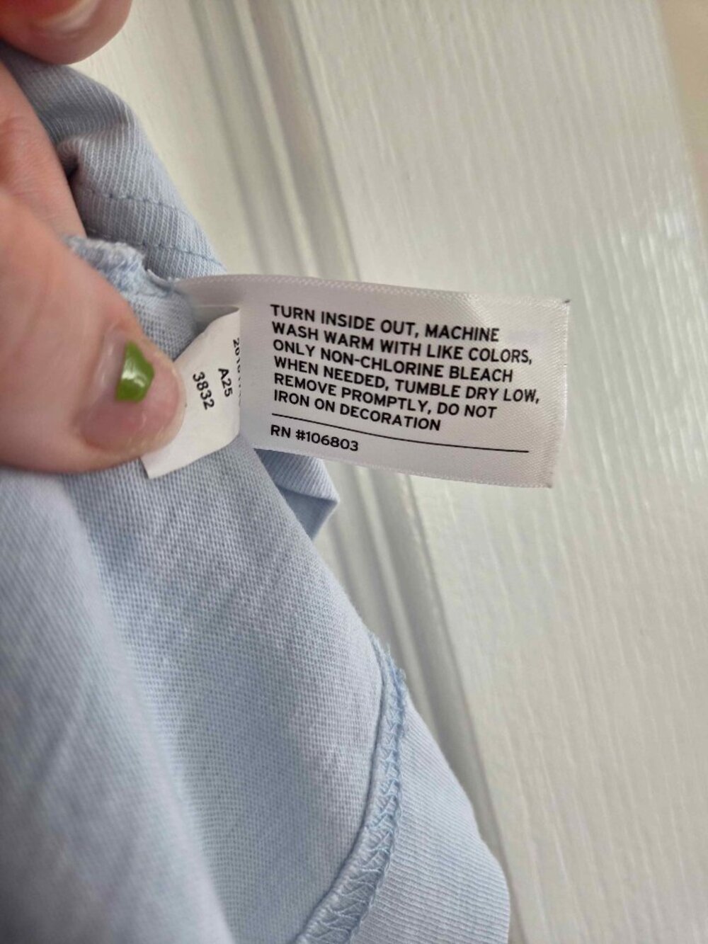 Duluth Trading Silly Goose Baby Blue Lightweight Longtail T-Shirt XL Extra Large - Picture 5 of 9